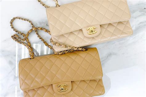 chanel beige clair vs beige|Chanel beige leather.